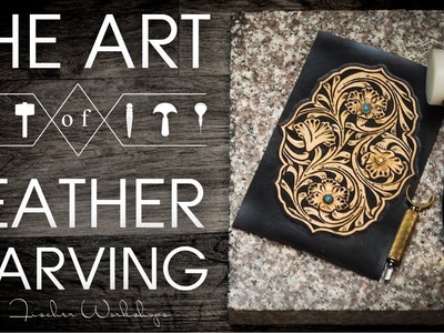 The art of leather Carving by Fischer Workshops (HD)