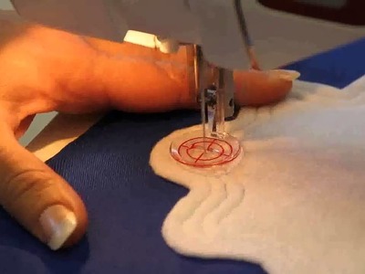 Watch the Echo Quilting Foot in action