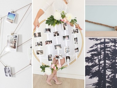 10 Clever Picture Hanging Ideas Without Frame