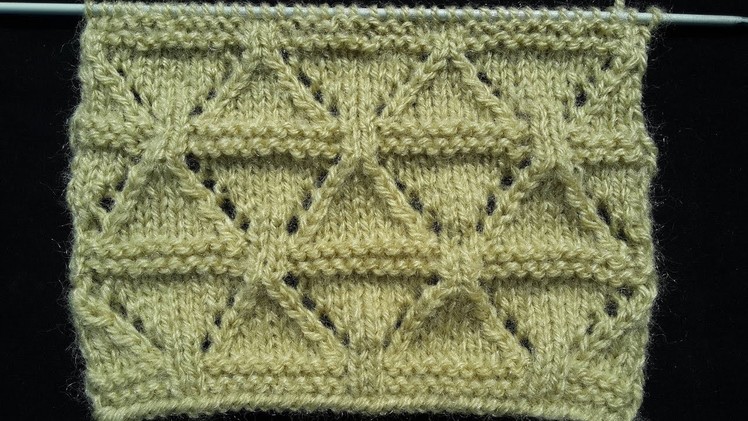 182- Single Colour Knitting Pattern