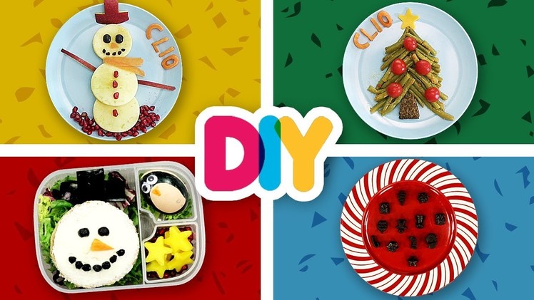 4 CHRISTMAS Baby Food Art Snacks your Kids will Love | Healthy-n-Yummy | DIY Art & Crafts for Kids