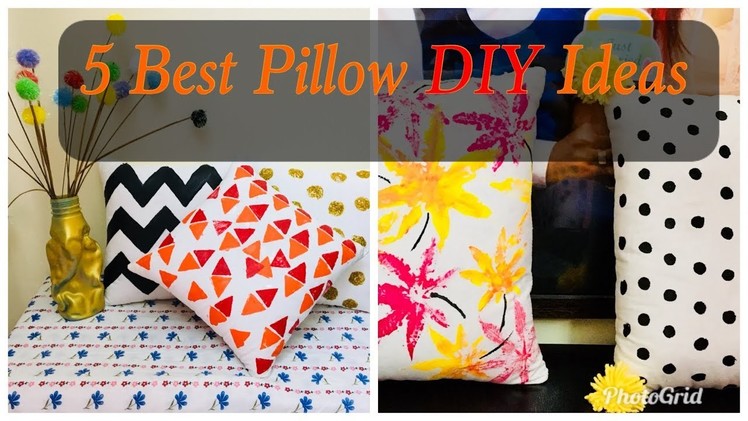 5 Best DIY Pillow and Home Decor II Diwali Edition