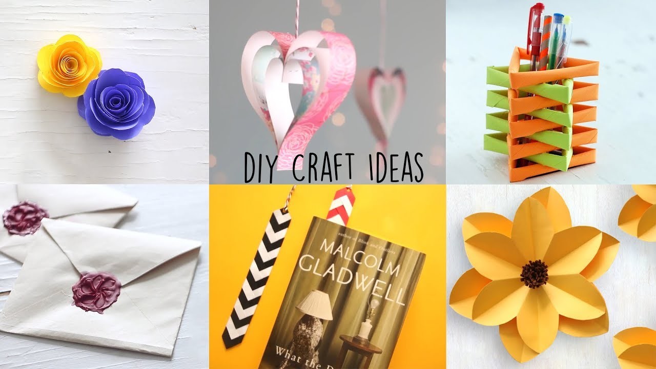 6 Best Paper Crafts | DIY Paper Craft | Ventuno Art