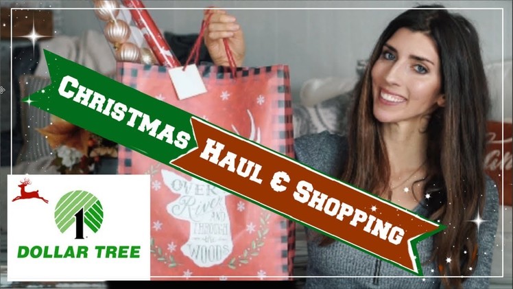 CHRISTMAS DOLLAR TREE HAUL, NEW FINDS & SHOP WITH ME | Momma From Scratch