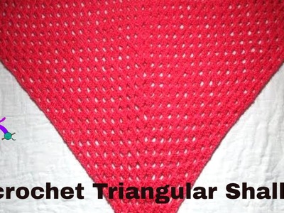 Crochet Triangular Shall [Hindi]