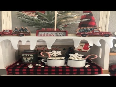 DECORATING YOUR HOT COCOA☕️☃️ STATION ON A BUDGET.HAUL 2018