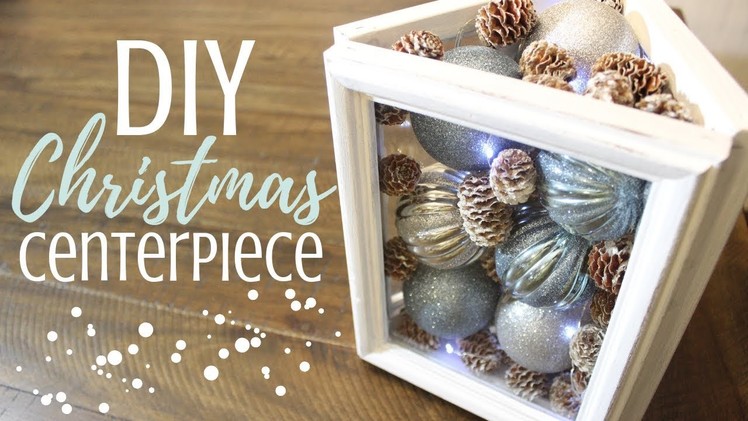 DIY CHRISTMAS CENTERPIECE - The DIY Mommy | 2018 Christmas DIY + Decor Challenge