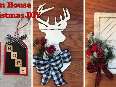 DIY Dollar Christmas Crafts & Farmhouse Decor, Crafts Walmart, Dollar Tree, Michaels