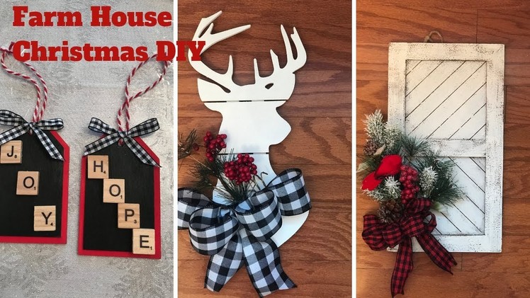 DIY Dollar Christmas Crafts & Farmhouse Decor, Crafts Walmart, Dollar Tree, Michaels