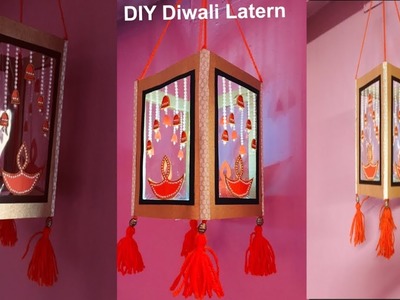 DIY Easy Diwali Lantern | How to make diwali lantern at home | Diwali Lantern making at home