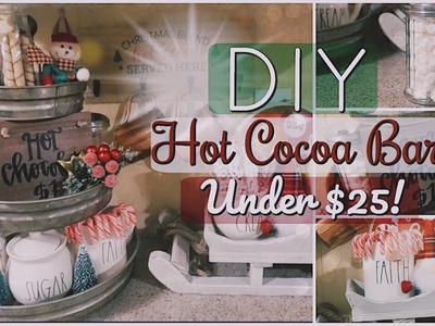 DIY: Hot Cocoa Bar Under $25!!