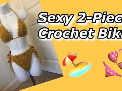 DIY Sexy 2-piece Crochet Bikini Tutorial