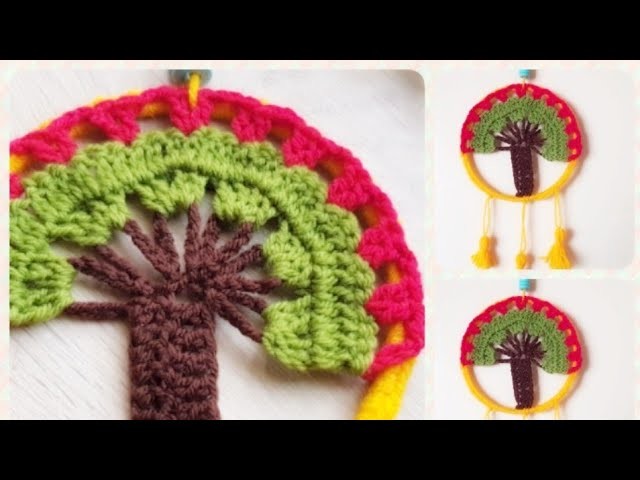 DIY-Wall Hanging-Home Decoration-Wall Decoration-Dream Catcher-Woolen Hanging-Wool Crafts in Tamil