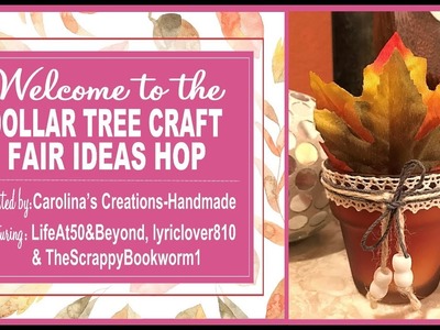Dollar Tree Craft Fair Ideas Hop - Welcome!