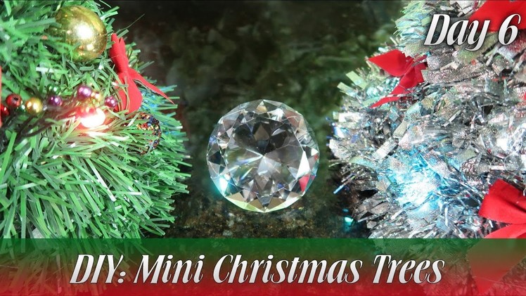 Dollar Tree DIY: Mini Christmas Trees
