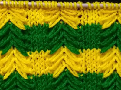Easy Knitting Design.Pattern in hindi
