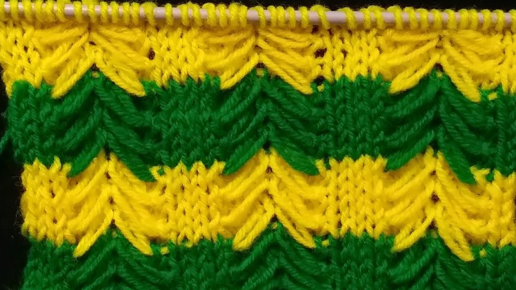 Easy Knitting Design.Pattern in hindi