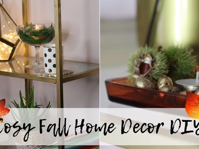 Fall Home Decor Ideas | 5 DIY Affordable & Easy DIY Crafts For Autumn 2018