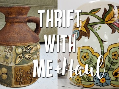 Goodwill Thrift with Me+Haul-Home Decor & Book Hunting!
