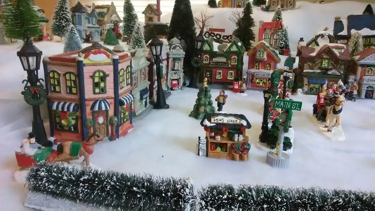 How to build a cheap Christmas Village