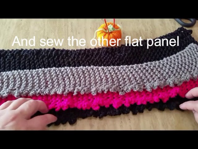 How to loom knit a Skirt step by Step, tutorial