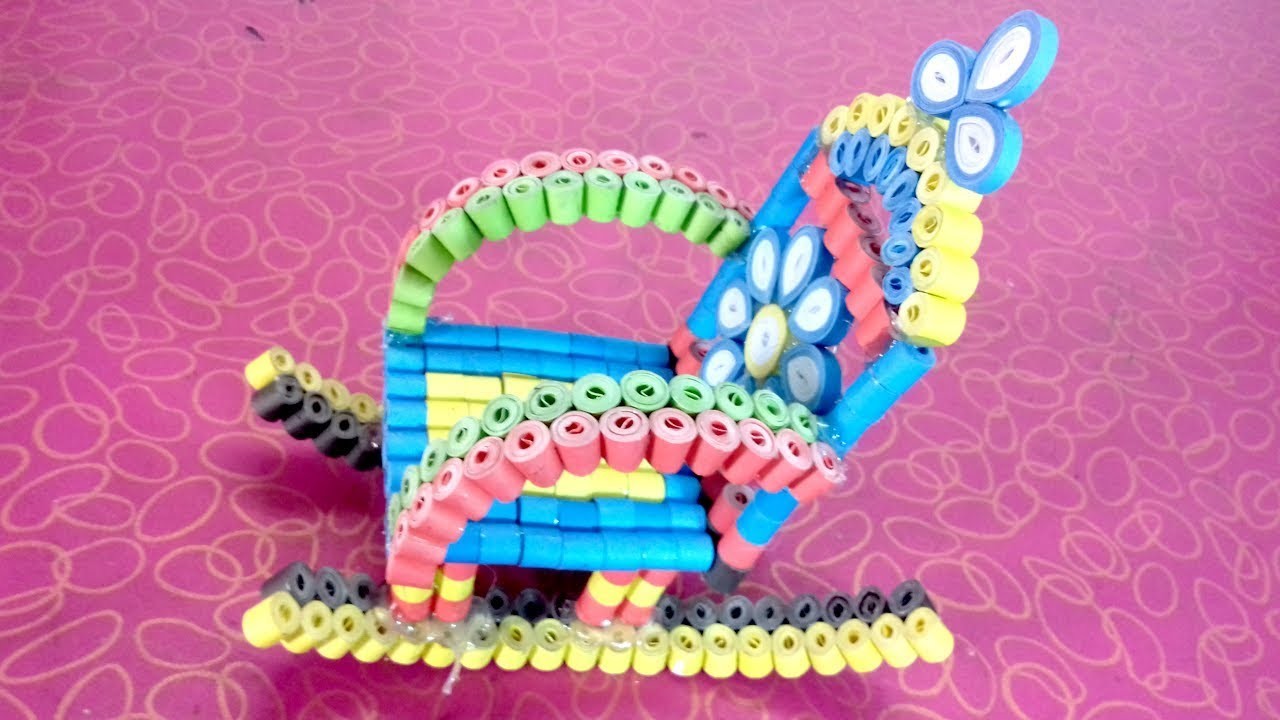 how-to-make-a-3d-quilling-easy-chair-very-nice-chair-diy-art-and