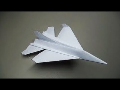 How to make a paper airplane | Awesome Powerfull paper helicopter