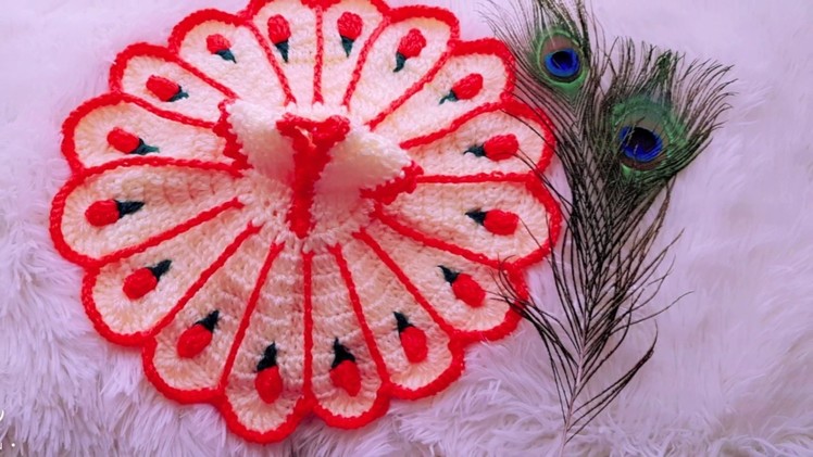 How to Make Beautiful Flower Crochet Dress for Kanha ji. Bal Gopal. Ladoo Gopal