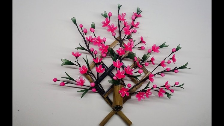 How to make Floral wall hanging using Nylon Stocking ????????