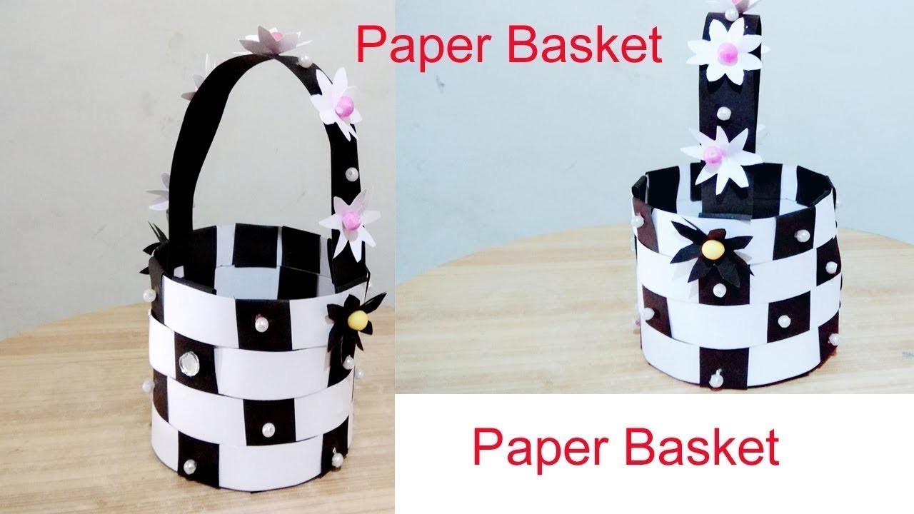 How to make paper basket. Paper basket making. Diy paper basket. Best