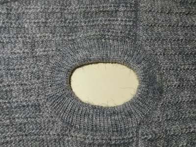 How to make round neck knitting tutorial for gents sweater.