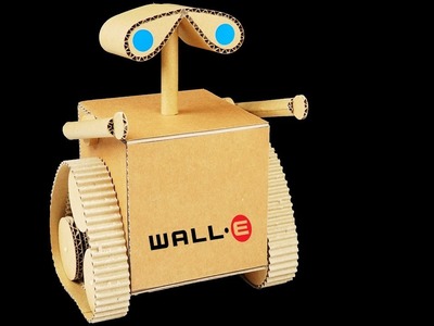 How to Make WALL E Robot from Cardboard