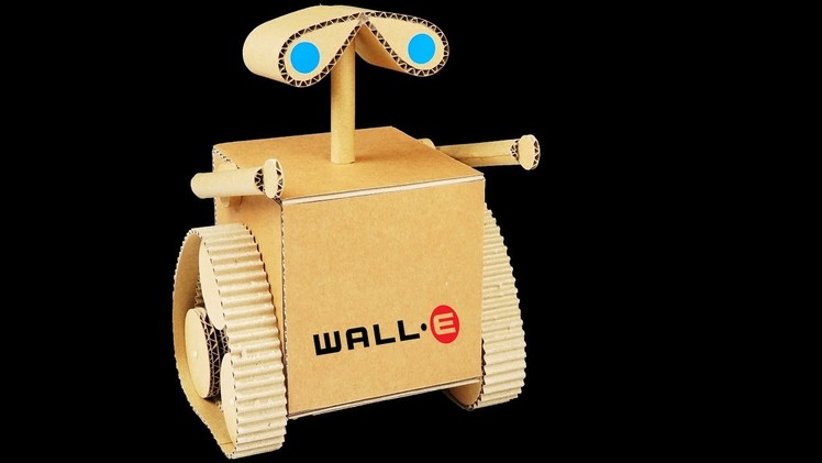 How to Make WALL E Robot from Cardboard