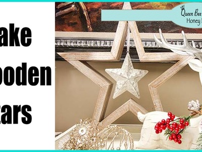 How to Make Wooden Stars Accent Decor