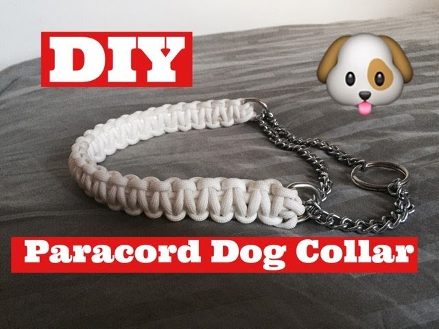 HOW TO.  Martingale Paracord Dog Collar