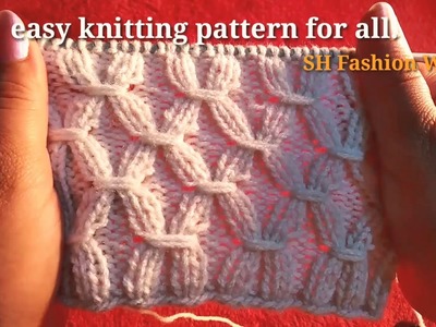 Knitting design pattern for gents  half and full sweater in hindi english subtitles.