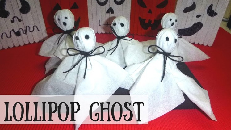 Lollipop Ghost | Halloween Crafts for Kids