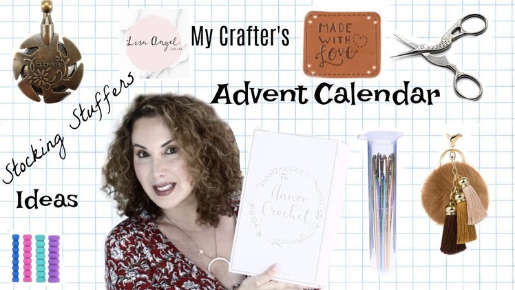 Make your own Crafter's Advent Calendar. Ideas for Socking stuffers