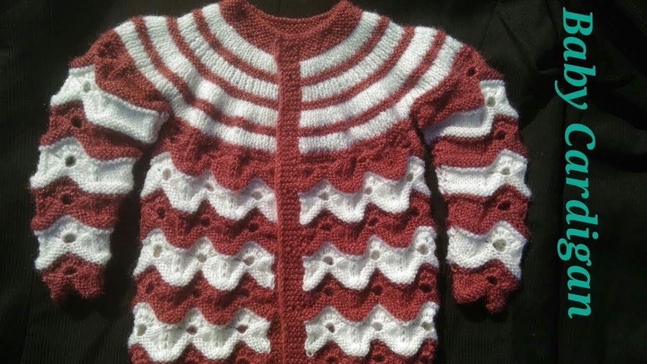 New Baby Cardigan knitting