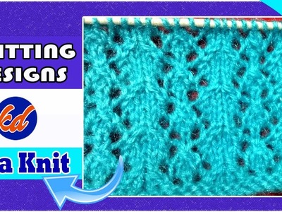 New Beautiful Knitting Pattern Design | How to Knit in Hindi Tutorial 2018
