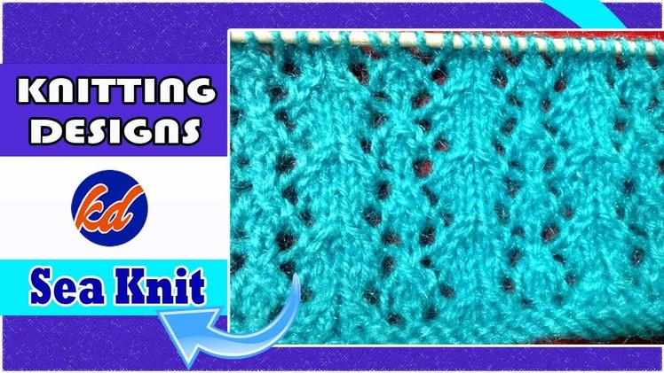 New Beautiful Knitting Pattern Design | How to Knit in Hindi Tutorial 2018