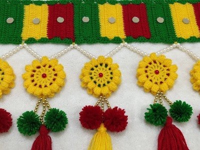 New Design Crochet Toran. Bandanwaar. Door Hanging