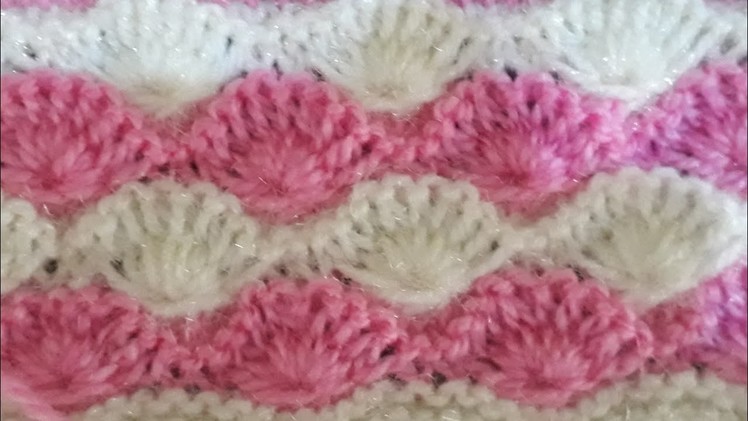 New knitting flower design|new knitting pattern|new two colour design|ladies jents kids design