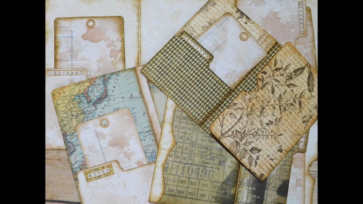 Page Pocket - Templates For Junk Journals - Part 2