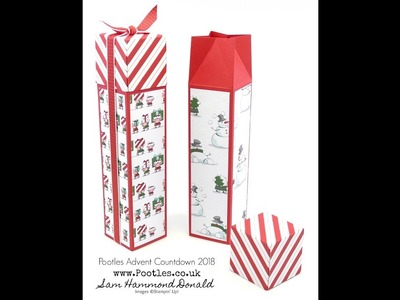 Pootles Advent Countdown 2018 #17 Tall Santa's Workshop Hidden Lidded Box