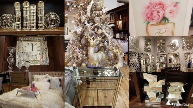 SHOP WITH ME: Z GALLERIE | CHRISTMAS & HOME DECOR TOUR 2018 | LOTS OF GLAM & GLITTER!!!!