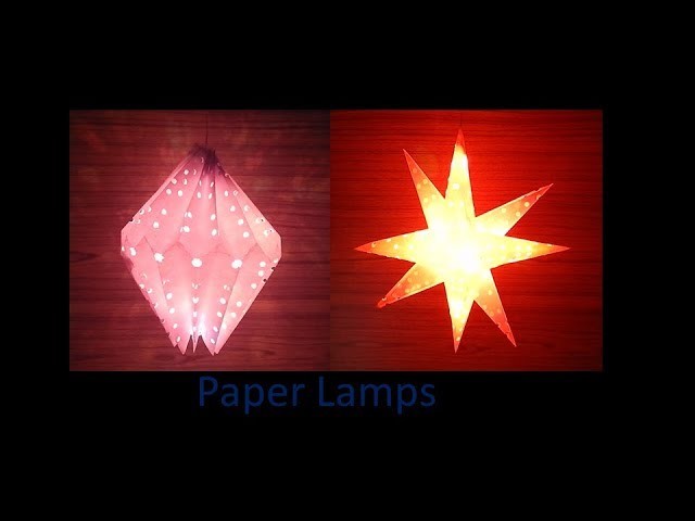 Star and diamond  lantern. kandil  for Christmas Decoration