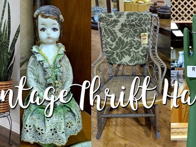 Thrift with Me-Vintage Haul+Boho & Farmhouse Inspired Finds-Roadtrip Thrifting Adventure!