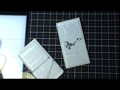 Tutorial on Wallet Style Insert, Inserts and Envelope