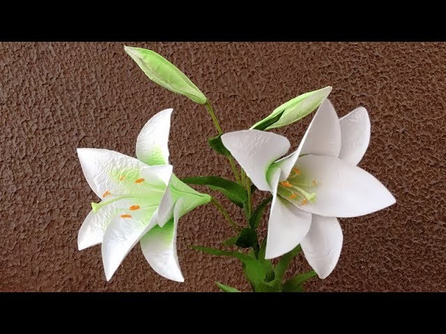 ABC TV | How To Make Easter Lily Paper Flower - Craft Tutorial